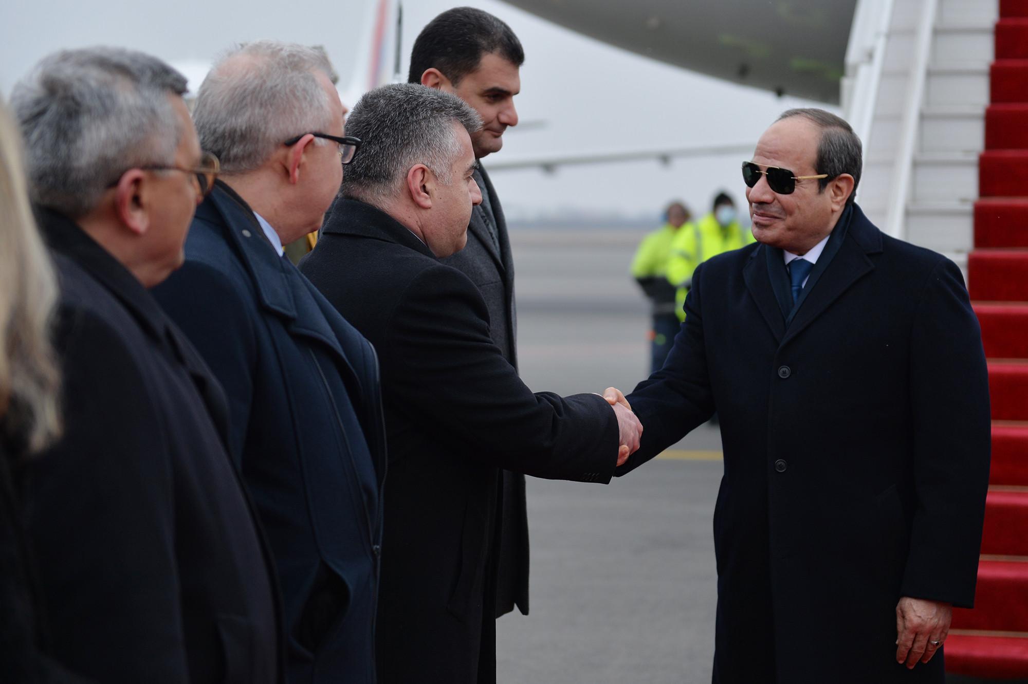 Egypt’s President El-Sisi in Armenia