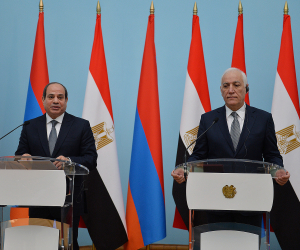 Armenian, Egyptian Presidents Summarize Their Meeting in Yerevan