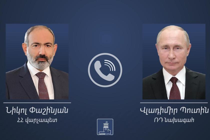 Pashinyan, Putin Discuss Lachin Corridor Impasse