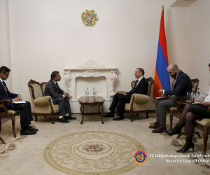 ԱԽ քարտուղարն ընդունել է Հնդկաստանի դեսպանին