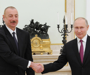 Putin, Aliyev Discuss South Caucasus, Economic Cooperation