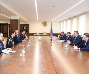 Սուրեն Պապիկյանն ընդունել է Ճապոնիայի դեսպանին