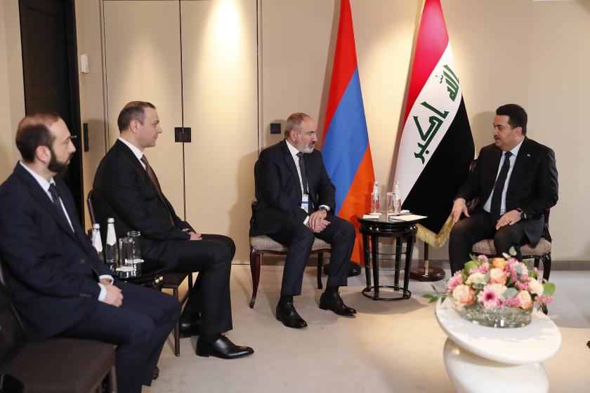 Pashinyan, Iraqi Prime Minister Discuss Greater Cooperation