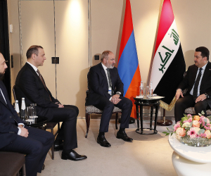 Премьер-министр Пашинян провел встречу с премьер-министром Ирака Мохаммедом Шиа Суданом