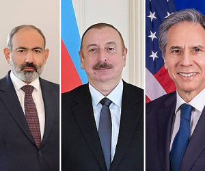 Blinken to Meet with Pashinyan, Aliyev