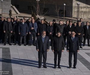 В Степанакерте почтили память погибших за освобождение Арцаха