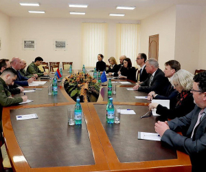 Պաշտպանության նախարարի տեղակալն ընդունել է Եվրամիության պատվիրակությանը
