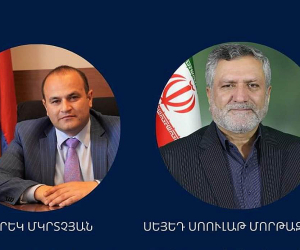 Երևան է ժամանել Իրանի կոոպերացիայի, աշխատանքի և սոցիալական բարեկեցության նախարարը