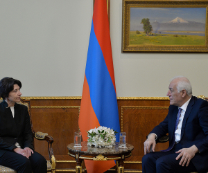 Վահագն Խաչատուրյանն ընդունել է Հայաստանում Էստոնիայի դեսպան Ռինա Կալյուրանդին