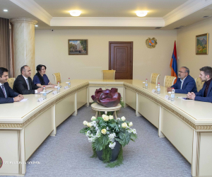 ՔԿ նախագահի տեղակալն ընդունել է Կապանում Իրանի գլխավոր հյուպատոսին
