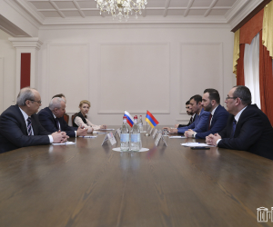 ԱԺ «Քաղաքացիական պայմանագիր» խմբակցության ղեկավար Հայկ Կոնջորյանն ընդունել է Հայաստանում ՌԴ դեսպանին