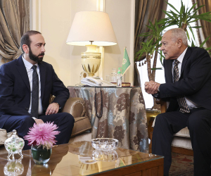 Armenian Foreign Minister, Arab League Secretary-General Meet in Cairo