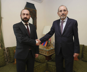 Հանդիպել են Հայաստանի ու Հորդանանի ԱԳ նախարարները