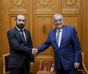 Armenian, Lebanese Foreign Ministers Discuss Regional Security