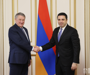 Ալեն Սիմոնյանն ընդունել է ՌԴ ԴԺ Դաշնության խորհրդի նախագահի տեղակալ Յուրի Վորոբյովին