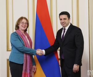 Ալեն Սիմոնյանն ընդունել է ԳԴՀ Բունդեսթագի Գերմանիա-Հարավային Կովկաս բարեկամական խմբի անդամներին