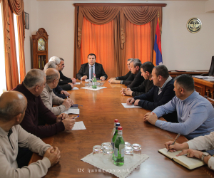 Գուրգեն Ներսիսյանն ընդունել է «Արցախի պահեստազորի սպաների» ՀԿ անդամներին