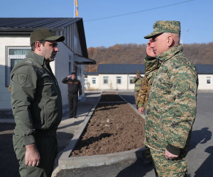 Պաշտպանության նախարարն այցելել է հանրապետության N զորամիավորում