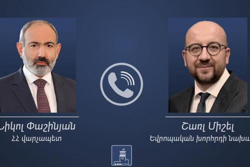 Pashinyan, Michel Discuss Lachin Corridor Crisis