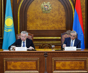 Տեղի է ունեցել հայ-ղազախական տնտեսական համագործակցության միջկառավարական հանձնաժողովի 9-րդ նիստը