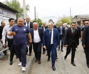 Վարչապետը Տավուշի մարզում ծանոթացել է համայնքներում իրականացվող ծրագրերի ընթացքին