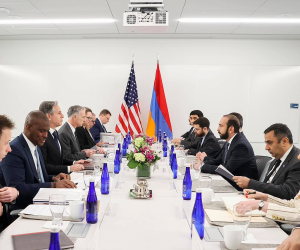 Blinken, Armenian Foreign Minister Meet in Washington D.C.