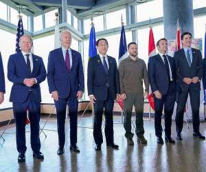 Վլադիմիր Զելենսկին G7-ի գագաթնաժողովի ժամանակ հանդիպել է գերտերությունների առաջնորդներին
