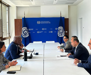 Նարեկ Մկրտչյանը հանդիպում է ունեցել Աշխատանքի միջազգային կազմակերպության գրասենյակի գլխավոր տնօրենի հետ