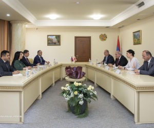 Արգիշտի Քյարամյանն ընդունել է Հայաստանում Վրաստանի նորանշանակ դեսպանին