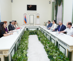 Գլխավոր դատախազն ընդունել է Հայաստանում Կարմիր խաչի միջազգային կոմիտեի պատվիրակության ղեկավարին