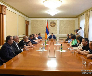 Արցախի նախագահն ընդունել է «Արցախի անվտանգության և զարգացման ճակատ» հանրային շարժման խորհրդի անդամներին