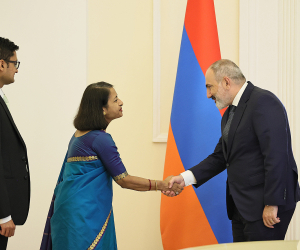 Վարչապետն ընդունել է ՀՀ-ում Հնդկաստանի նորանշանակ դեսպանին