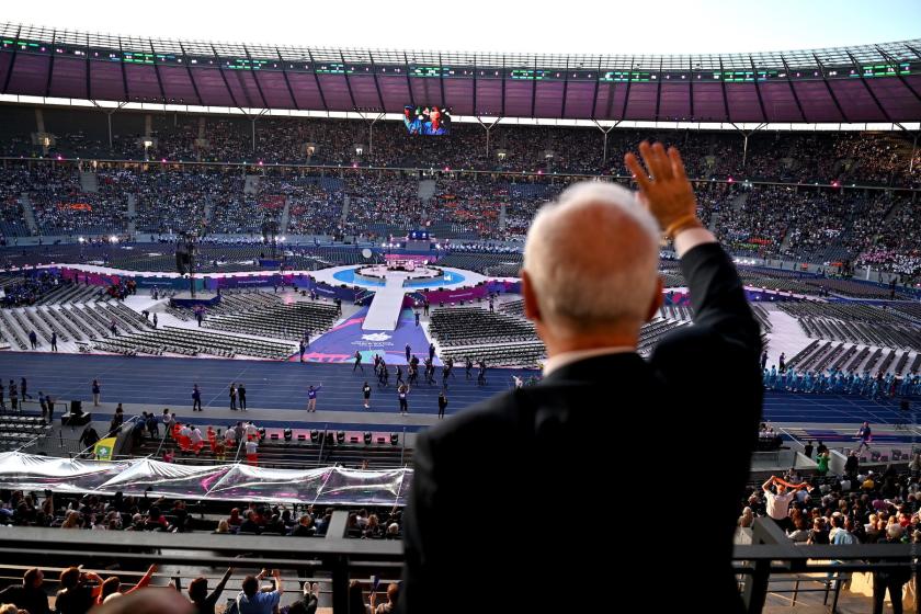 Armenian President Attends Opening of Special Olympics in Berlin