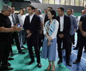 «Լավ պայմաններում մարզվելով՝ ապագայում լավ արդյունքներ կգրանցենք». Ժաննա Անդրեասյանը ներկա է եղել «Կիլիկիա» մարզադահլիճի բացմանը
