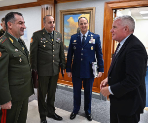 Top Armenian Military Official Holds Defense Cooperation Talks in U.S.