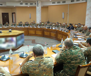 ՊՆ վարչական համալիրում տեղի է ունեցել ռազմական խորհրդի նիստ