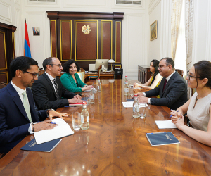 Փոխվարչապետ Տիգրան Խաչատրյանն ընդունել է Հայաստանում ԱՄՀ նորանշանակ մշտական ներկայացուցչին