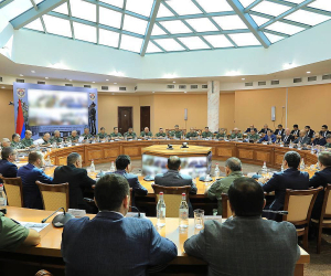 Տեղի է ունեցել պաշտպանության նախարարին կից կոլեգիայի նիստ