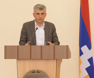 Արցախի ԱԺ նորընտիր նախագահ Դավիթ Իշխանյանի ելույթը ԱԺ արտահերթ նստաշրջանում