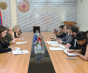 Նարեկ Մկրտչյանն ընդունել է ՀՀ-ում դիվանագիտական առաքելությունն ավարտող ԵՄ պատվիրակության ղեկավար Անդրեա Վիկտորինին