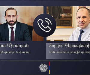 Armenian, Greek Foreign Ministers Discuss Karabakh Blockade