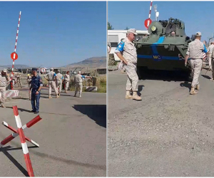 Russian Peacekeepers Remove Artsakh Activists from Base