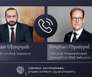 Armenian, Swedish Foreign Ministers Discuss Karabakh Crisis