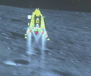 Հնդկական լուսնագնացը հաջողությամբ վայրէջք է կատարել Լուսնի վրա