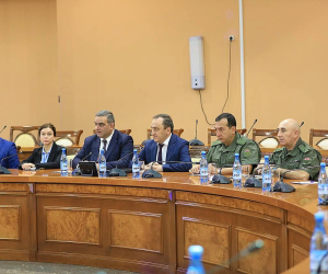 Պն-ում ճեպազրույց է անցկացվել օտարերկրյա ռազմական կցորդների և ներկայացուցիչների հետ