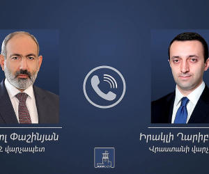 Փաշինյանը հեռախոսազրույց է ունեցել Վրաստանի վարչապետի հետ
