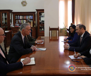 Armenian Security Council Head, U.S. Official Discuss Yerevan-Baku Talks