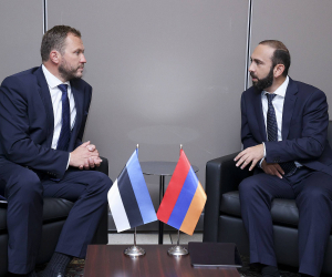 Տեղի է ունեցել Հայաստանի և Էստոնիայի ԱԳ նախարարների հանդիպումը