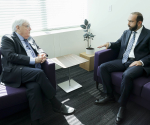 Արարատ Միրզոյանը հանդիպել է ՄԱԿ հումանիտար հարցերի համակարգման գրասենյակի ղեկավարին