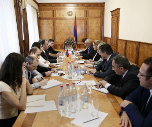 ՆԳ նախարարն ընդունել է ԽԿԿ պատվիրակությանը․ անդրադարձ է կատարվել Արցախում տիրող իրավիճակին